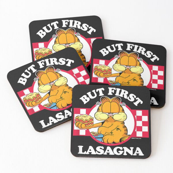 Item preview, Garfieldzz - But First Lasagna designed and sold by LincolnWardill.
