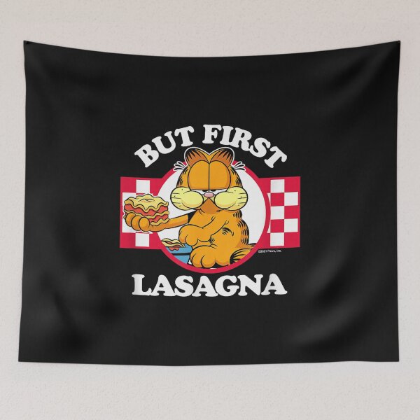 Item preview, Garfieldzz - But First Lasagna designed and sold by LincolnWardill.