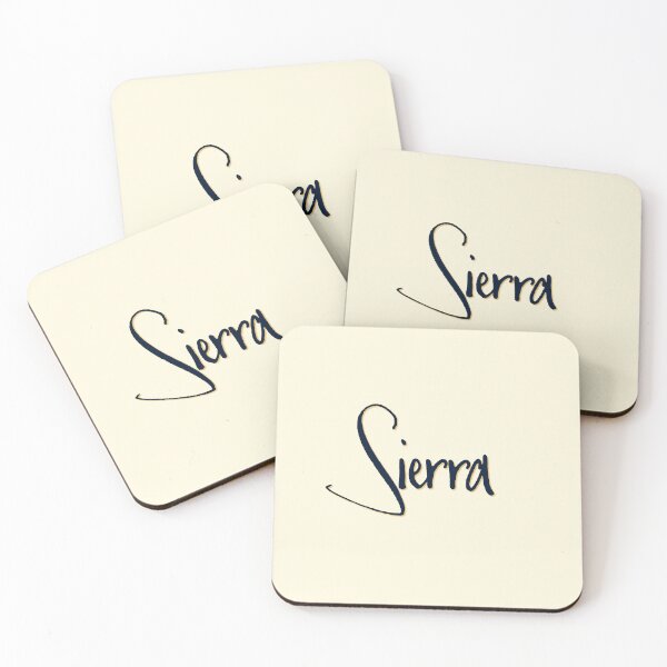 Item preview, SIERRA personalized type design designed and sold by CharlottePlaceArt.