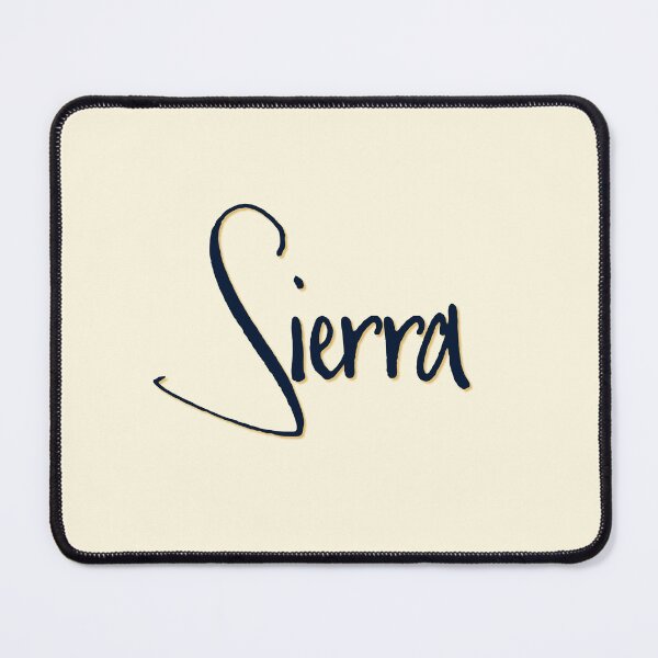 Item preview, SIERRA personalized type design designed and sold by CharlottePlaceArt.