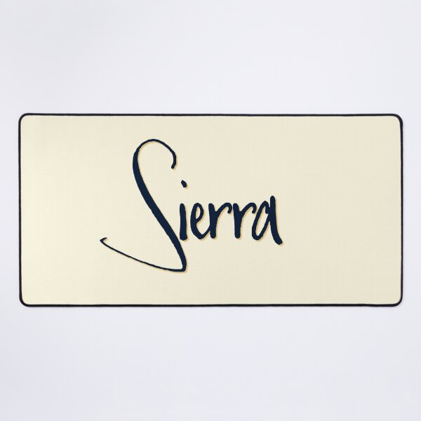 Item preview, SIERRA personalized type design designed and sold by CharlottePlaceArt.