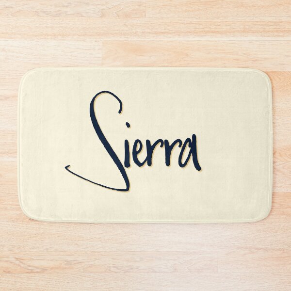 Item preview, SIERRA personalized type design designed and sold by CharlottePlaceArt.