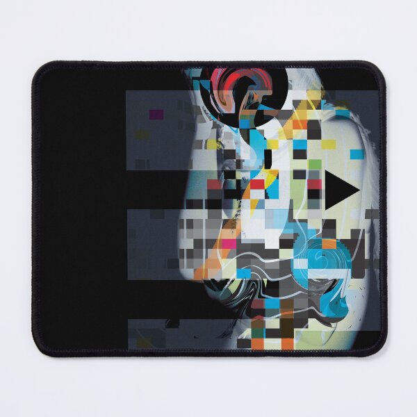 Item preview, Chroma Memoir — Abstract Glitch Portrait designed and sold by Lifer Art and Design.