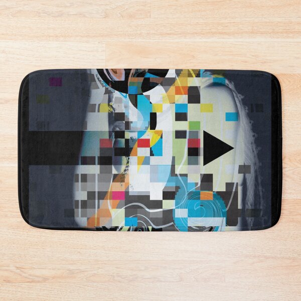 Item preview, Chroma Memoir — Abstract Glitch Portrait designed and sold by Lifer Art and Design.