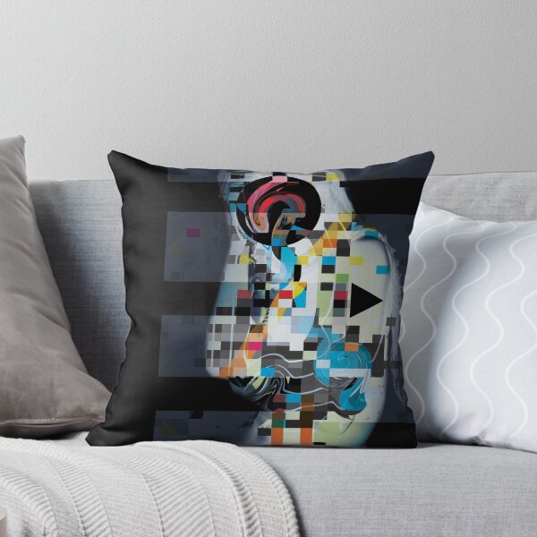 Item preview, Chroma Memoir — Abstract Glitch Portrait designed and sold by Lifer Art and Design.
