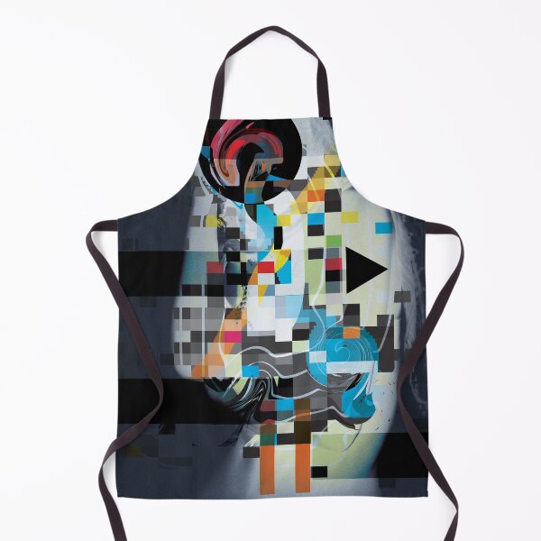 Item preview, Chroma Memoir — Abstract Glitch Portrait designed and sold by Lifer Art and Design.