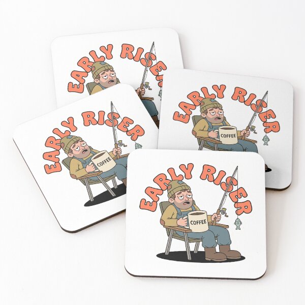 Item preview, Early Riser - Morning Fisherman Coffee designed and sold by L .