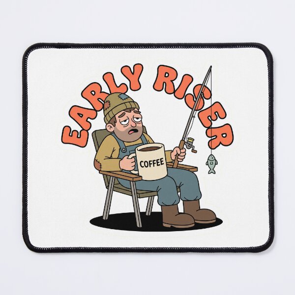 Item preview, Early Riser - Morning Fisherman Coffee designed and sold by L .