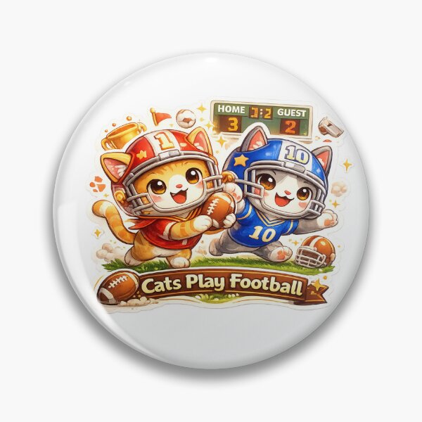 Item preview, CATS PALY FOOTBALL designed and sold by MR4me.