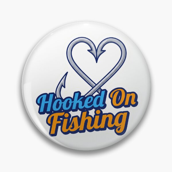 Item preview, Hooked On Fishing - Heart Fishing Hook designed and sold by LogicPulse.