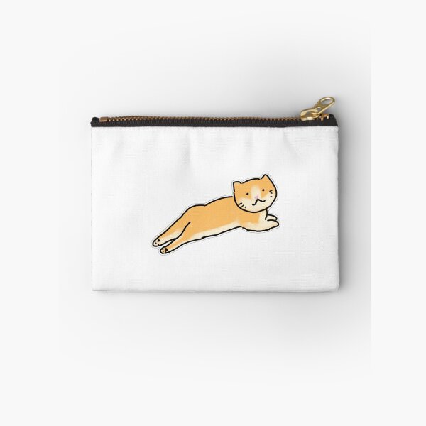 Item preview, Cute Lazy Orange Tabby Cat Art designed and sold by raun.draw.