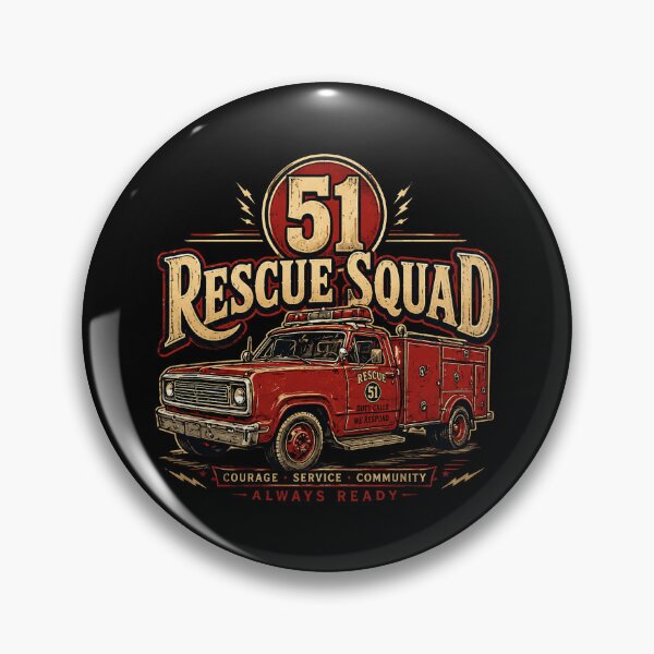 Item preview, Rescue Squad 51 designed and sold by xenianorman.