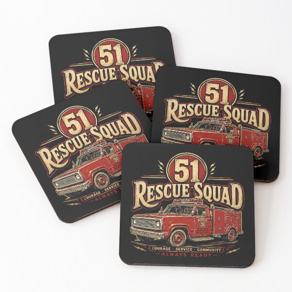 Item preview, Rescue Squad 51 designed and sold by xenianorman.