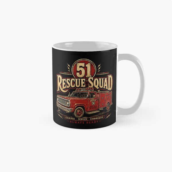 Item preview, Rescue Squad 51 designed and sold by xenianorman.
