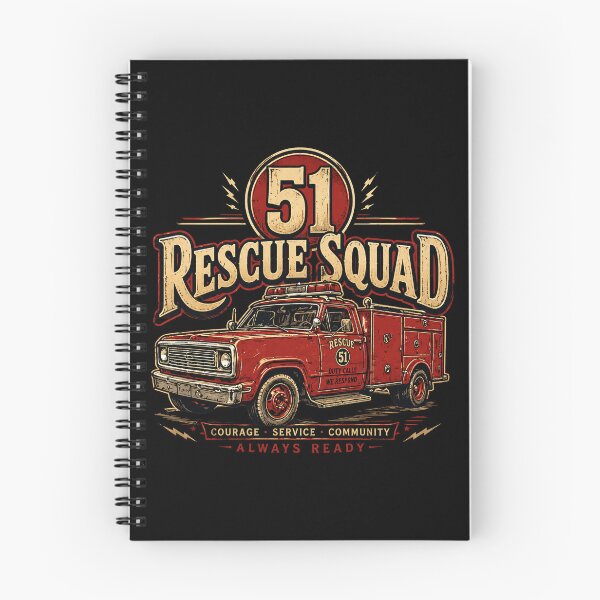 Item preview, Rescue Squad 51 designed and sold by xenianorman.