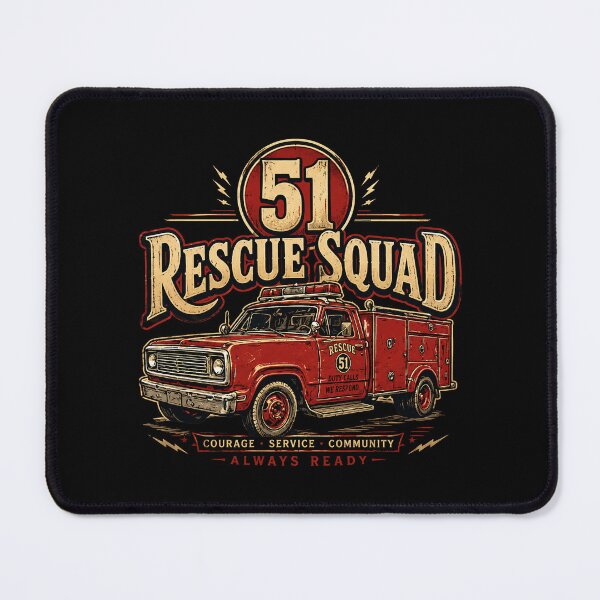 Item preview, Rescue Squad 51 designed and sold by xenianorman.