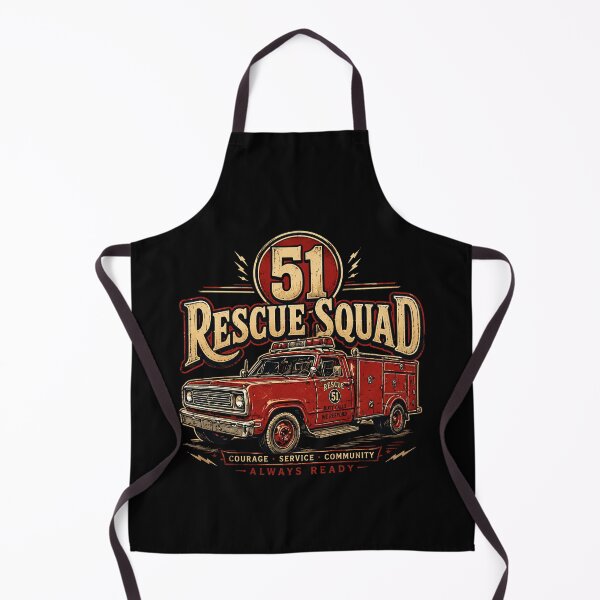 Item preview, Rescue Squad 51 designed and sold by xenianorman.