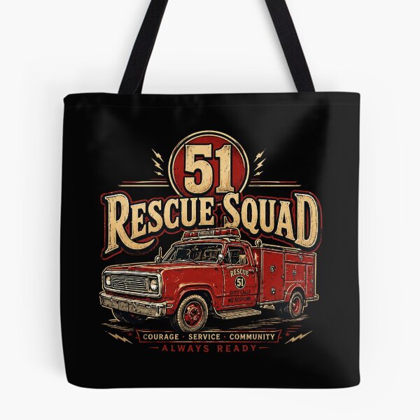 Item preview, Rescue Squad 51 designed and sold by xenianorman.