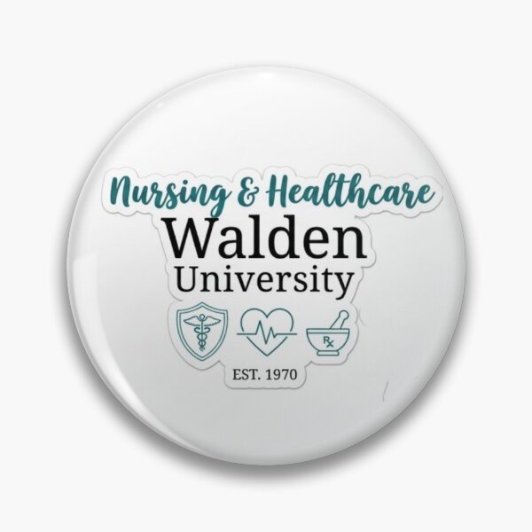 Item preview, Walden University Nursing & Healthcare Sticker - Teal Script Nursing School Giftt Walden University  designed and sold by abdesigns4u.