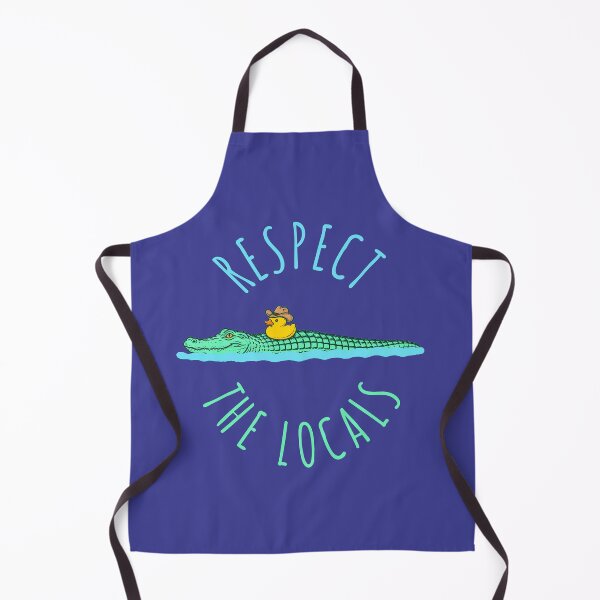 Item preview, Respect the Locals Alligator and Cowboy Duck designed and sold by donwillisjrart.