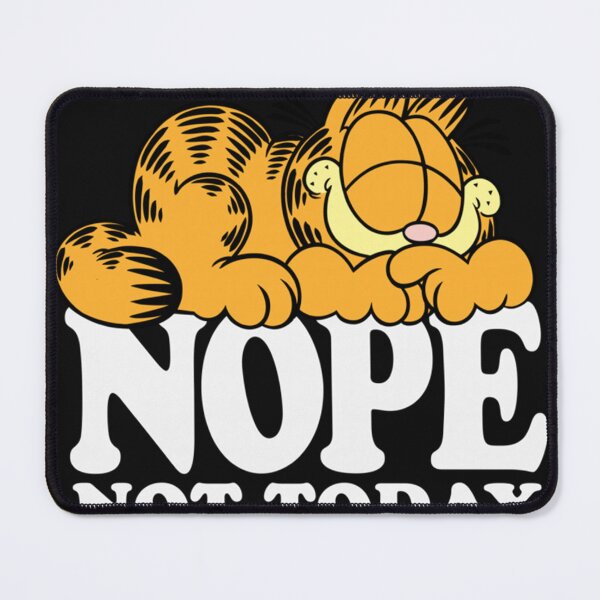 Item preview, Garfieldzz Nope Not Today Lazy Cat Bold Logo designed and sold by LincolnWardill.