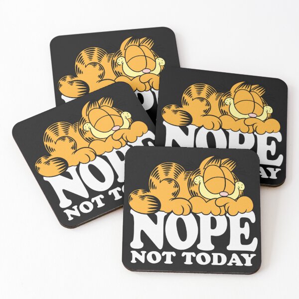 Item preview, Garfieldzz Nope Not Today Lazy Cat Bold Logo designed and sold by LincolnWardill.