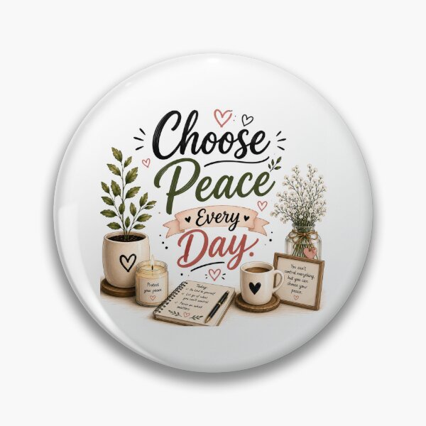 Item preview, Choose Peace Every Day designed and sold by KrithigaArts.