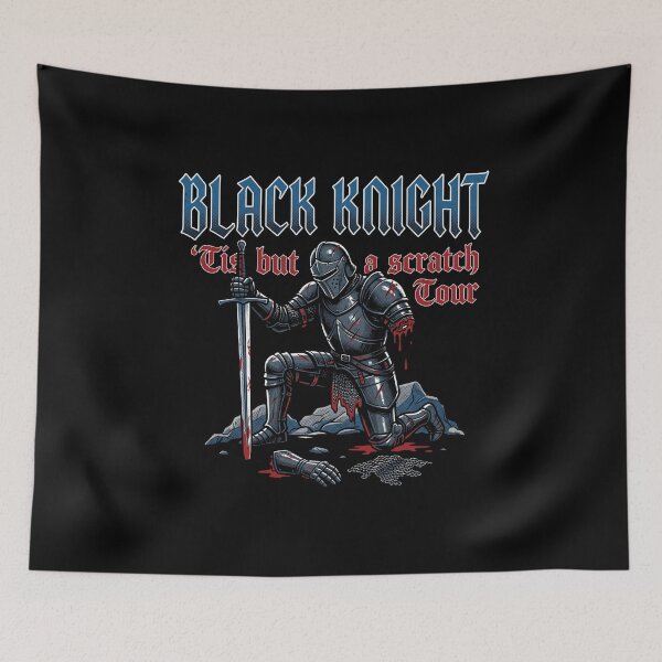 Item preview, Tis But A Scratch Funny Dark Knight Medieval Heavy Metal Tour Parody designed and sold by AdyKurniawan.