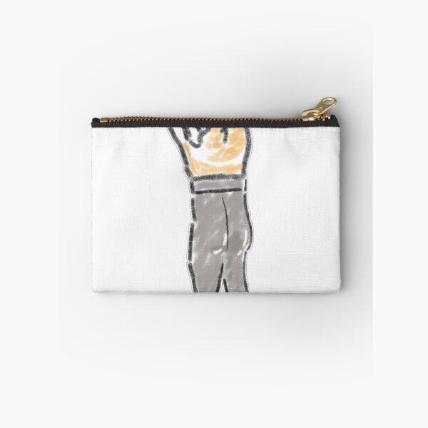 Item preview, Cute Cat in Overalls Reaching Up Art designed and sold by raun.draw.