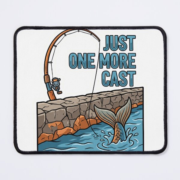 Item preview, Just One More Cast - Breakwater Shore Fishing designed and sold by L .