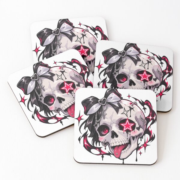 Item preview, Kawaii Skull designed and sold by Azukas-Designs.