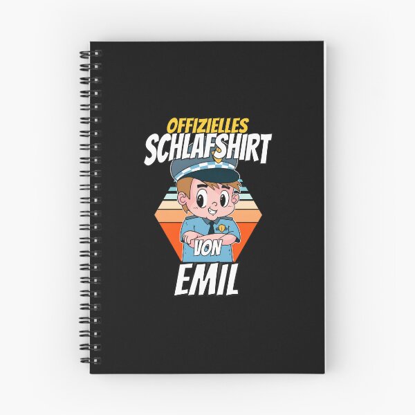 Item preview, Official Emil Police Sleepshirt Retro Sunset designed and sold by Skuthorp231.