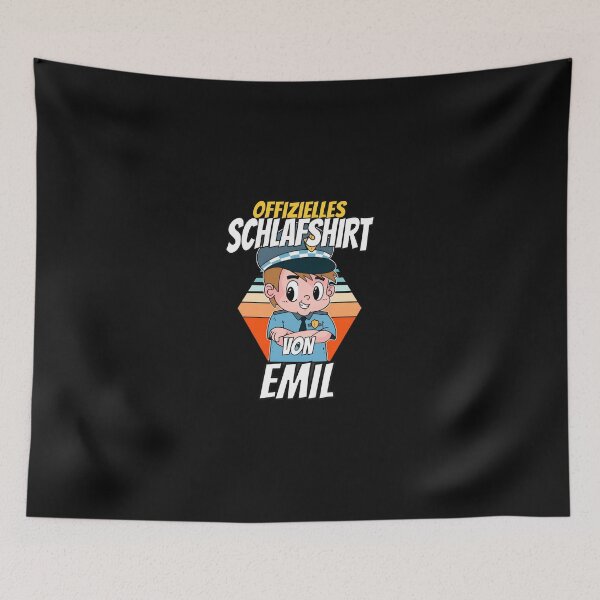 Item preview, Official Emil Police Sleepshirt Retro Sunset designed and sold by Skuthorp231.