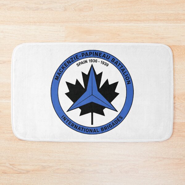 Item preview, Mackenzie Papineau Battalion International Brigades Antifascist Emblem Print designed and sold by PinUpPizzazz.