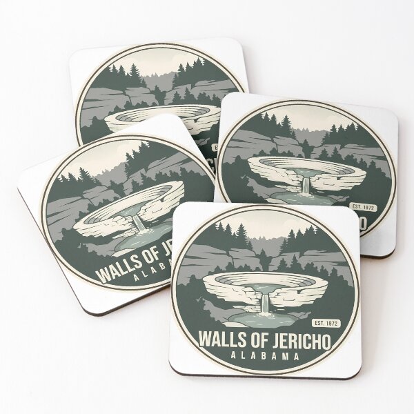 Item preview, Walls of Jericho Alabama designed and sold by DetourDgn.