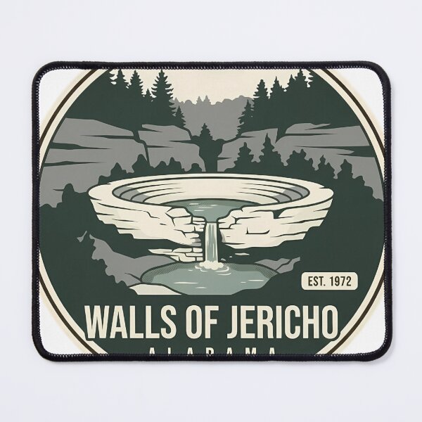 Item preview, Walls of Jericho Alabama designed and sold by DetourDgn.