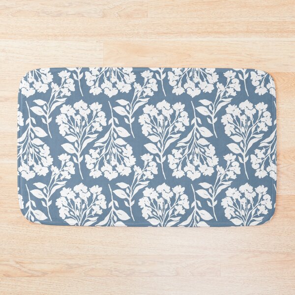 Item preview, Botanical Bliss | Steel Blue designed and sold by Jande Summer.