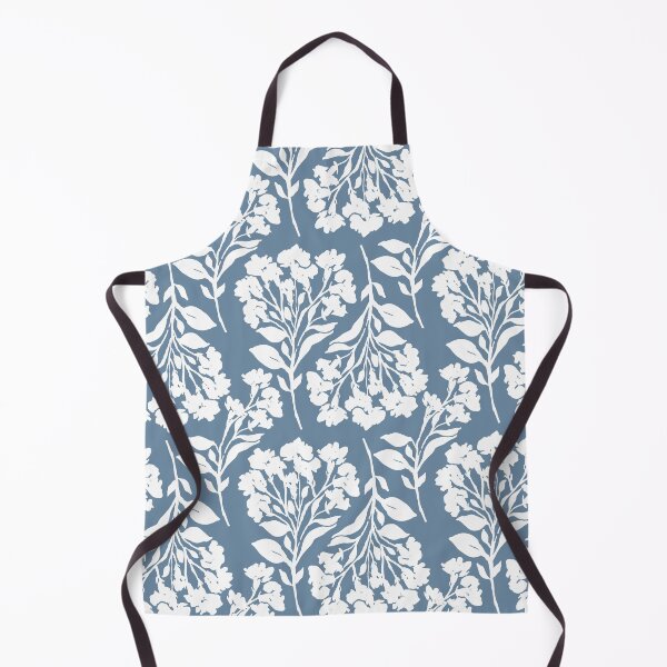 Item preview, Botanical Bliss | Steel Blue designed and sold by Jande Summer.