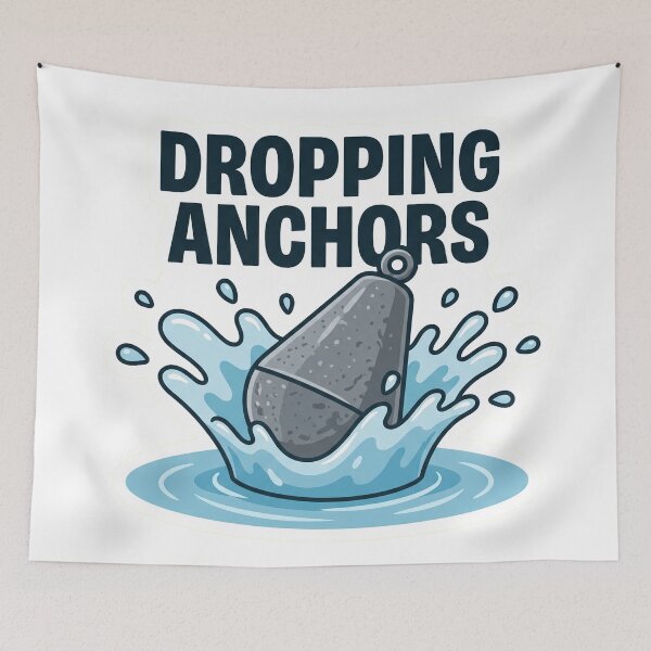 Item preview, Dropping Anchors - Fishing Sinker Weight designed and sold by L .