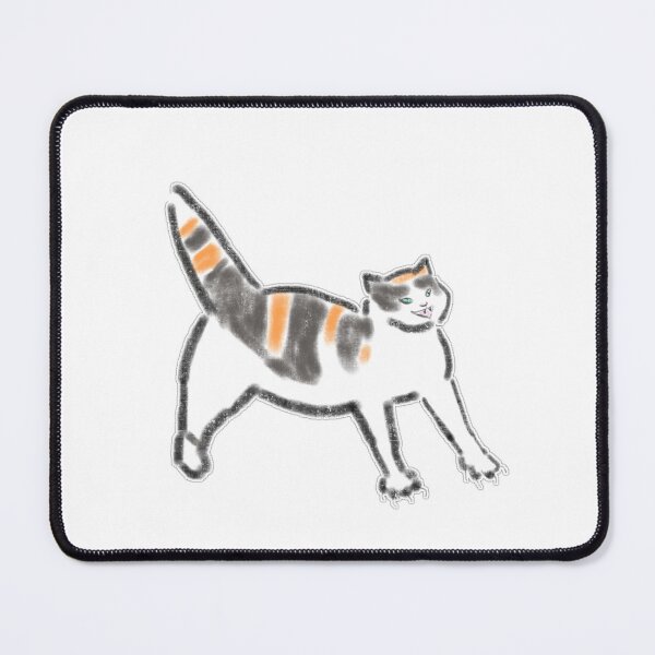 Item preview, Funny Hissing Calico Cat Spicy Claws Art designed and sold by raun.draw.