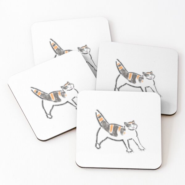 Item preview, Funny Hissing Calico Cat Spicy Claws Art designed and sold by raun.draw.