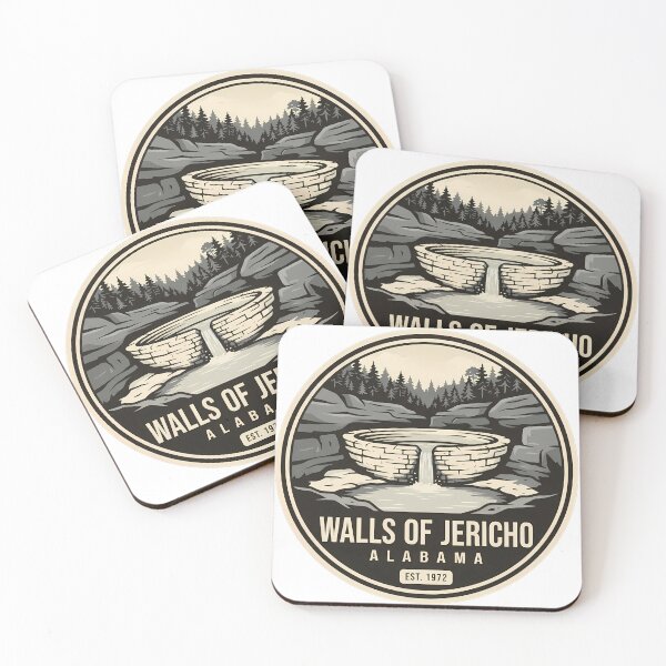 Item preview, Walls of Jericho Alabama designed and sold by DetourDgn.