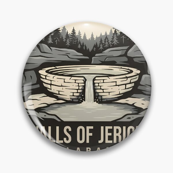 Item preview, Walls of Jericho Alabama designed and sold by DetourDgn.