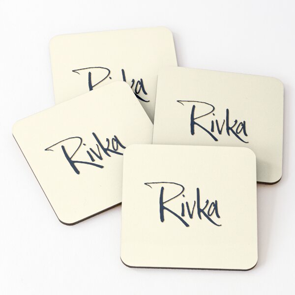 Item preview, RIVKA personalized type design designed and sold by CharlottePlaceArt.