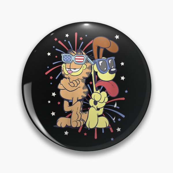 Item preview, Women's Garfieldzz 4th of July Garfieldzz & Odie Back to Back Fireworks designed and sold by LincolnWardill.