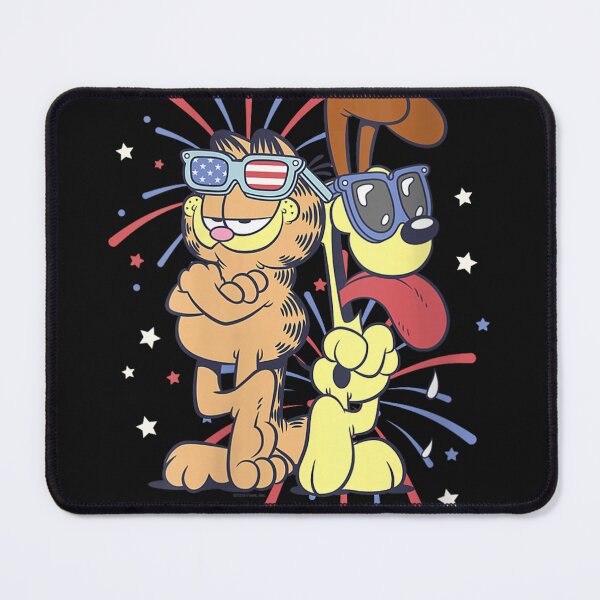 Item preview, Women's Garfieldzz 4th of July Garfieldzz & Odie Back to Back Fireworks designed and sold by LincolnWardill.