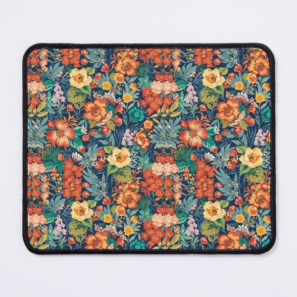 Item preview, Bold floral colorful floral pattern designed and sold by poppet103.