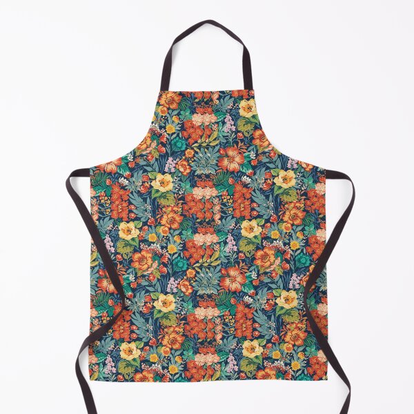 Item preview, Bold floral colorful floral pattern designed and sold by poppet103.