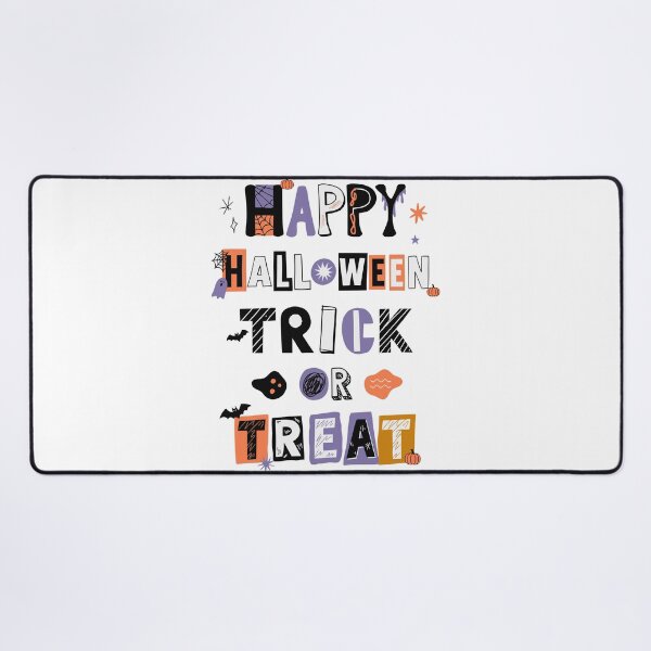 Item preview, Happy Halloween Trick or Treat – Spooky Collage Typography designed and sold by Tafa_Design.