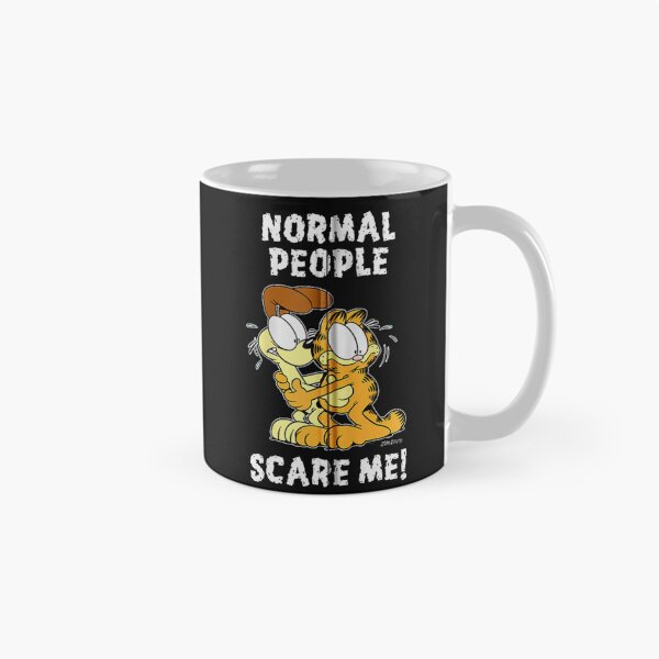 Item preview, Garfieldzz Normal People Scare Me Zip designed and sold by LincolnWardill.